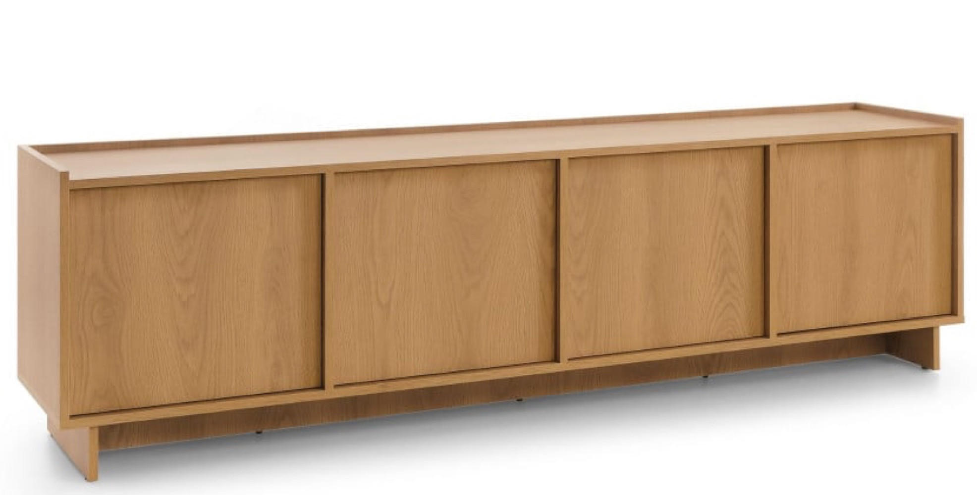 TV-SCHRANK Eiche Rtv - Eichefarben, Holzwerkstoff (195/55/39cm) - Sepro Meble