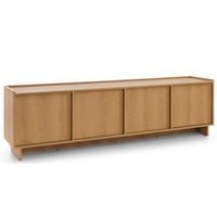 TV-SCHRANK Eiche Rtv - Eichefarben, Holzwerkstoff (195/55/39cm) - Sepro Meble