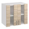 KÜCHENHÄNGESCHRÄNKE G80 2DS1 hell sonoma - Sonoma Eiche, Holzwerkstoff (80/60/31cm) - roe furniture