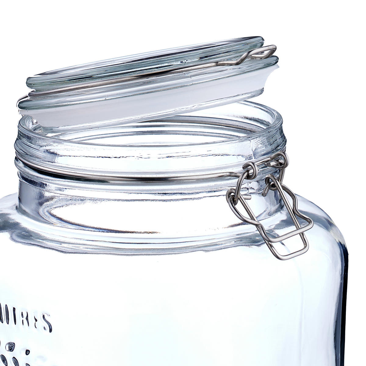 GETRÄNKESPENDER - Transparent, Glas/Kunststoff (5L) - Relaxdays