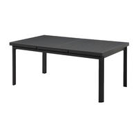 GARTENTISCH - 8 -Sitzer - Aluminium - anthrazitgrau - NAURU - Anthrazit, Metall (100/240/76cm) - Vente-Unique