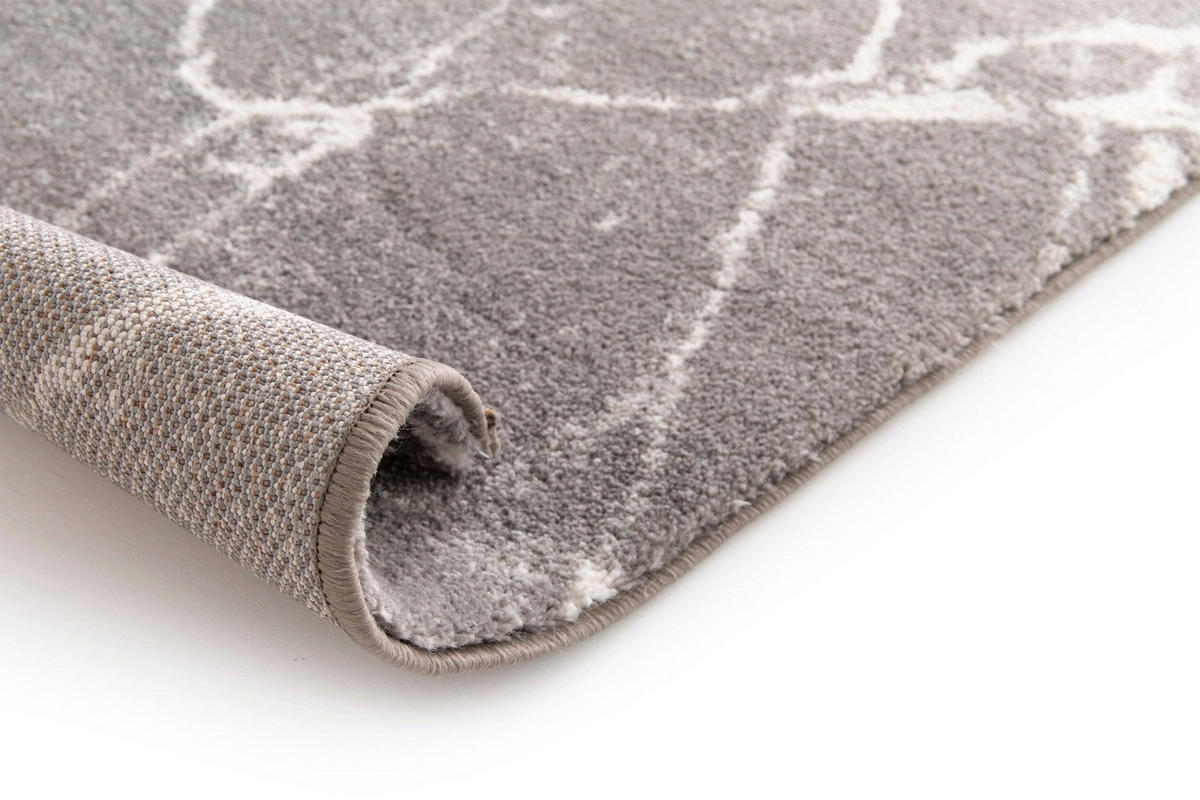 TEPPICH ultraweich designorientiert grau - Grau, Textil (160/230cm) - AFK Living