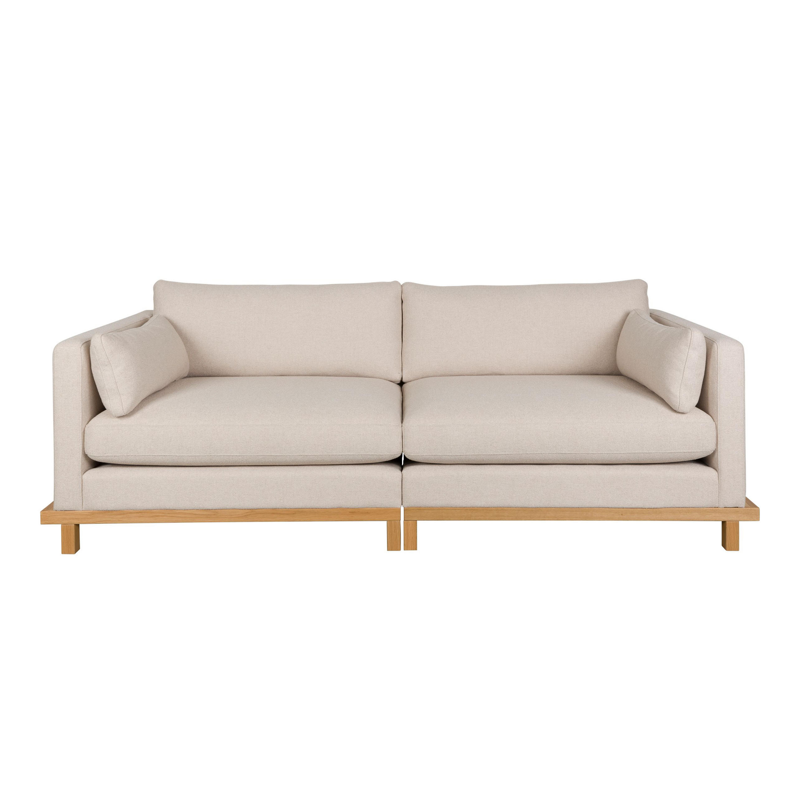 Zuiver Sofa Creme 230x80x101 cm