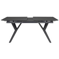 GARTENTISCH Valor ausziehbar - Dunkelgrau, Metall (210/90/76cm) - Mr. Deko