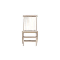 GARTENSTUHL, Kenya, Stühle Whitewash, Teak., 47 x 62 x 89 cm - Weiß, Holz (47/89/62cm) - ebuy24