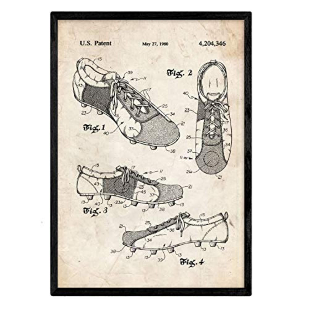 POSTER Boot Patent A3 Rahmenlos - Klar, Papier (29.7/5/42cm) - Nacnic