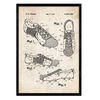 POSTER Boot Patent A3 Rahmenlos - Klar, Papier (29.7/5/42cm) - Nacnic