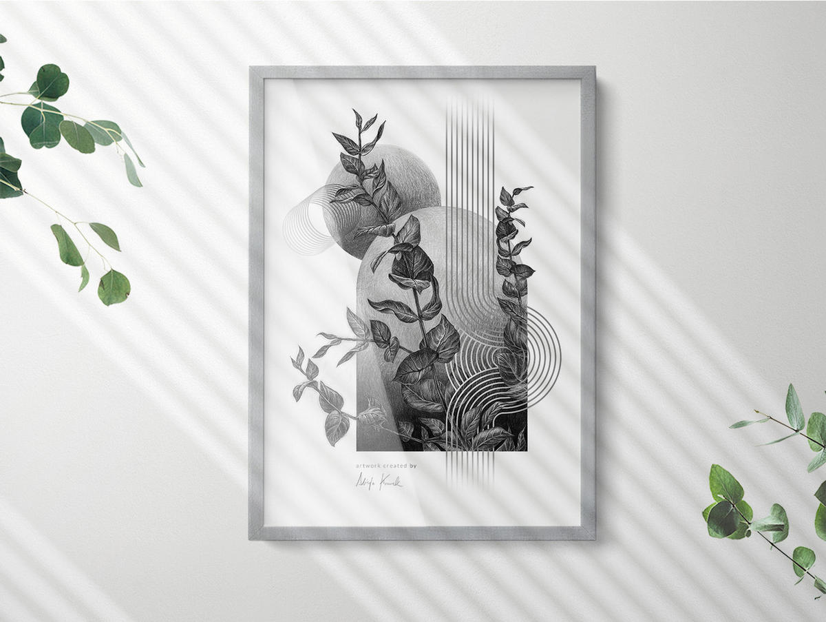 BILDERRAHMEN - Goldfarben, Kunststoff (50/70/1.5cm) - Wallfluent