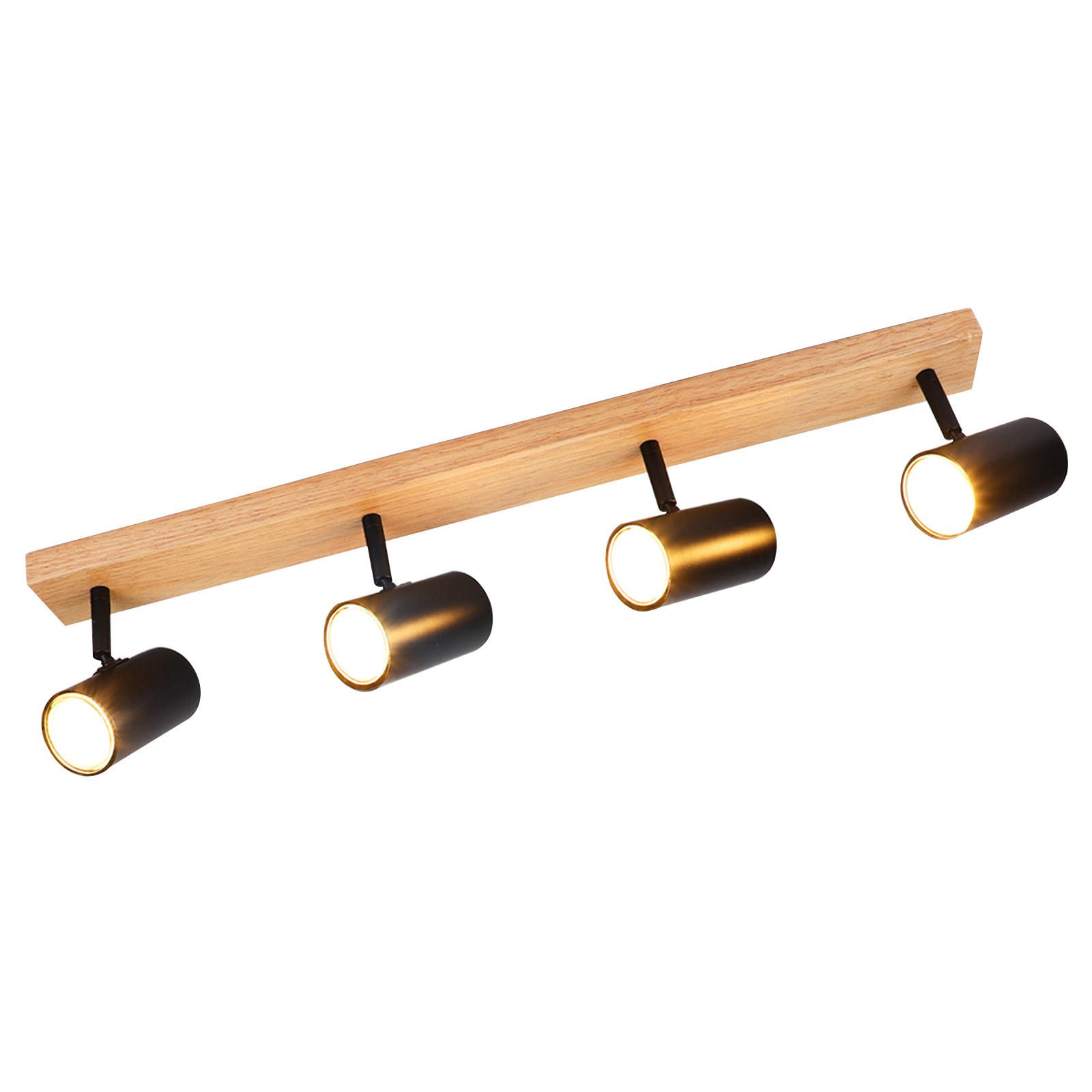 WANDLEUCHTE Martz - Schwarz, Metall (49.5/14.3/10.5cm) - Nettlife