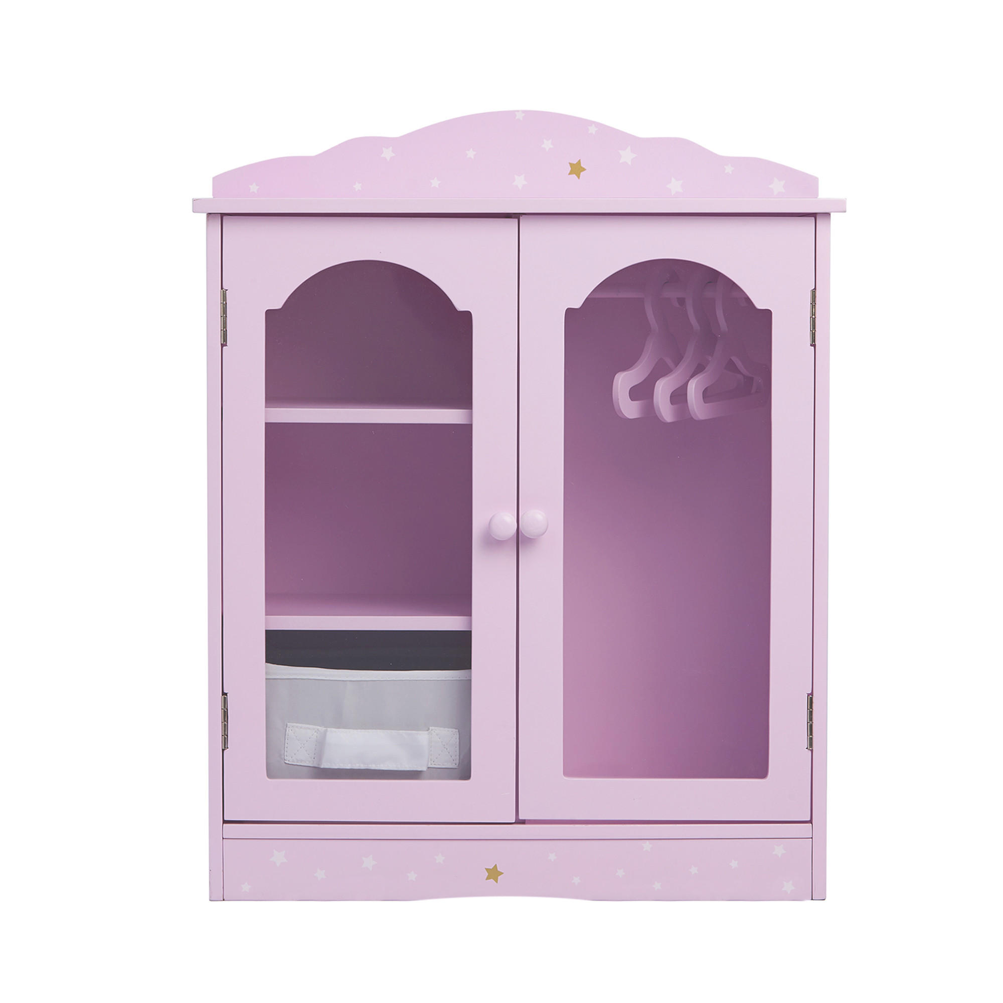 Teamson Kids Puppenschrank Pink 23x53x43 cm