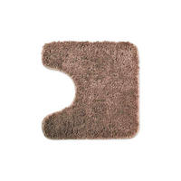 BADEMATTE MIT WC AUSSCHNITT Florenz - Braun, Textil (45/45cm) - WohnDirect