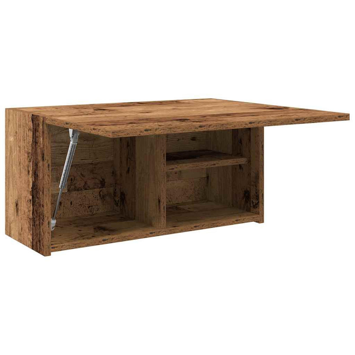BAD-WANDSCHRANK Altholz-Optik 60/25/30 Cm Holzwerkstoff - Dunkelbraun, Holzwerkstoff (25/30/60cm) - vidaXL