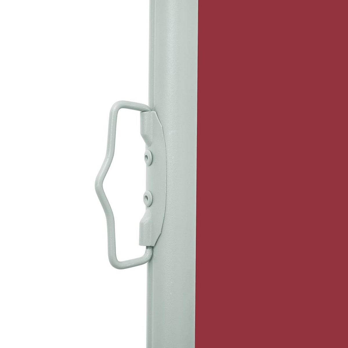 AUSZIEHBARE Seitenmarkise 120x500 cm Rot - Rot, Textil (500/120/500cm) - furnicato