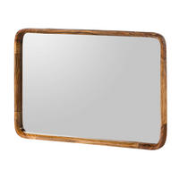 WANDSPIEGEL Sheesham 60x5x90 hellbraun lackiert MAILAND #140 - Braun, Holzwerkstoff (60/90/5cm) - Massivmoebel24