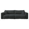 SCHLAFSOFA Furyn - Schwarz, Holz/Kunststoff (245/82/92cm) - MIRJAN24