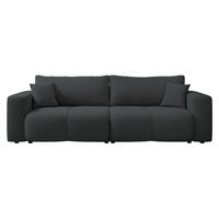 SCHLAFSOFA Furyn - Schwarz, Holz/Kunststoff (245/82/92cm) - MIRJAN24