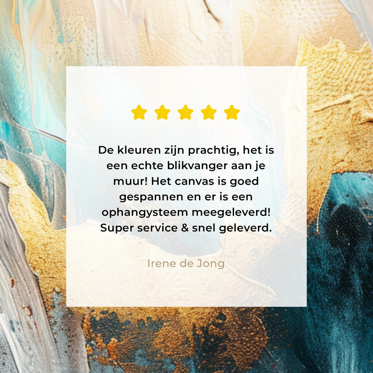 LEINWANDBILD Abstrakt - Kunst - Gold - Blau Wandbild 40x30 cm - Petrol, Textil (40/30cm) - MuchoWow