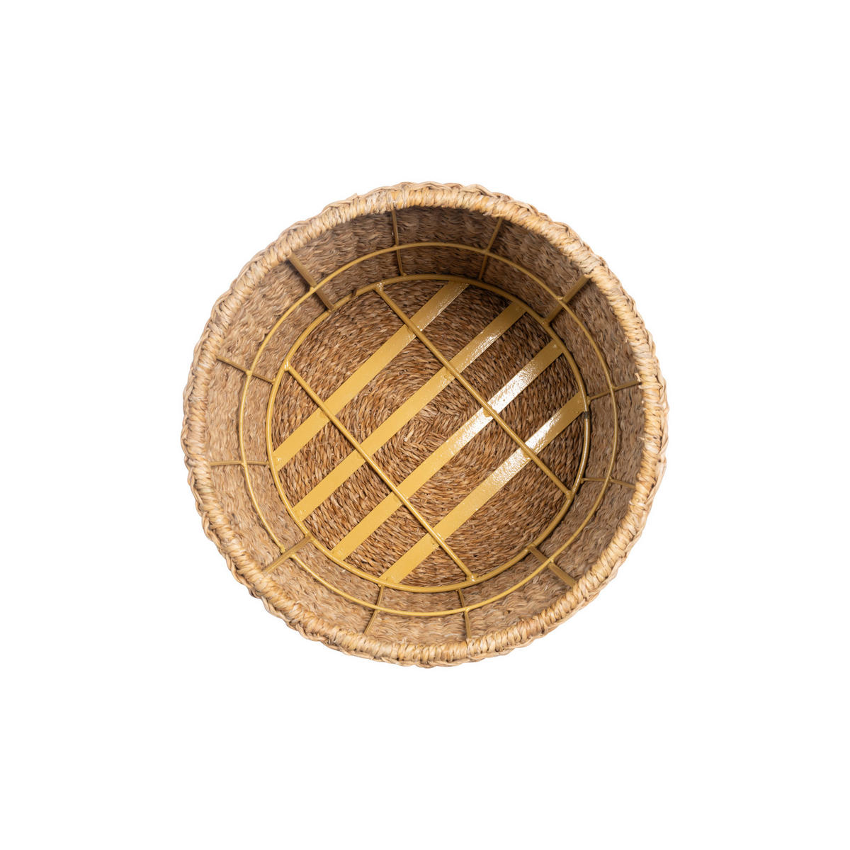 POUF Jute Braun - Braun, Textil (40/40/40cm) - Nordlys