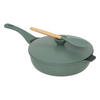 DAMPFGAR-PFANNE Healthy 4-teilig - Grün, Metall (29.2cm) - 5five Simply Smart