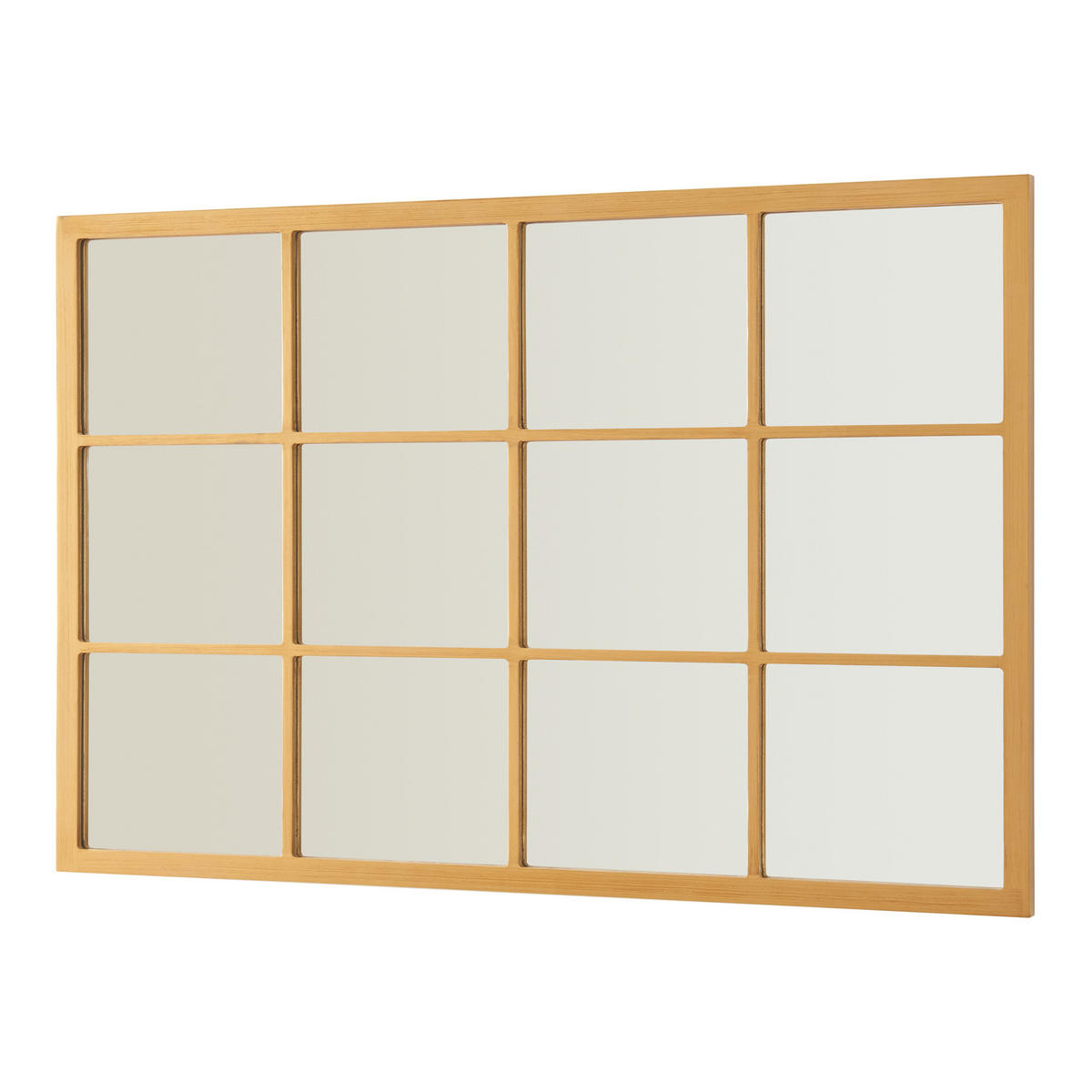 WANDSPIEGEL Cupello - Goldfarben, Glas/Holzwerkstoff (60/90/1.8cm) - [en.casa]