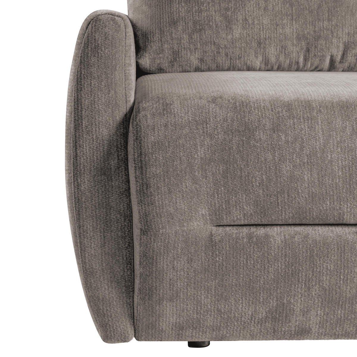SCHLAFSOFA Piero 3-Sitzer mit Schlaffunktion, Braun - Braun, Textil (222/93/99cm) - Beautysofa
