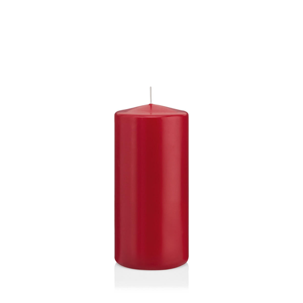 Wiedemann Kerzen Stumpenkerzen Dunkelrot 15 cm