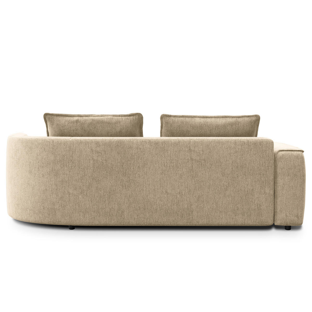 2,5-SITZER SOFA - Taupe, Textil (217/82/156cm) - home24