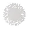 DEKORATIVES-TISCHSET Stille - Weiß, Textil (38cm) - home&you