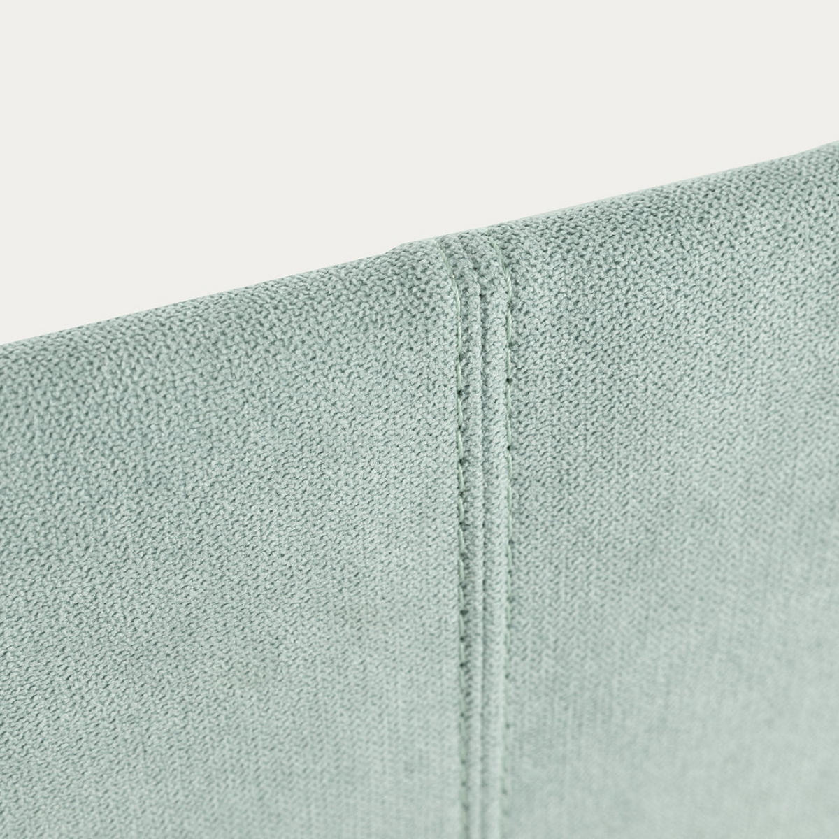 KOPFTEIL Ilan Minze 165 cm x 52 cm - Mintgrün, Textil (165/52/3cm) - Kenay Home