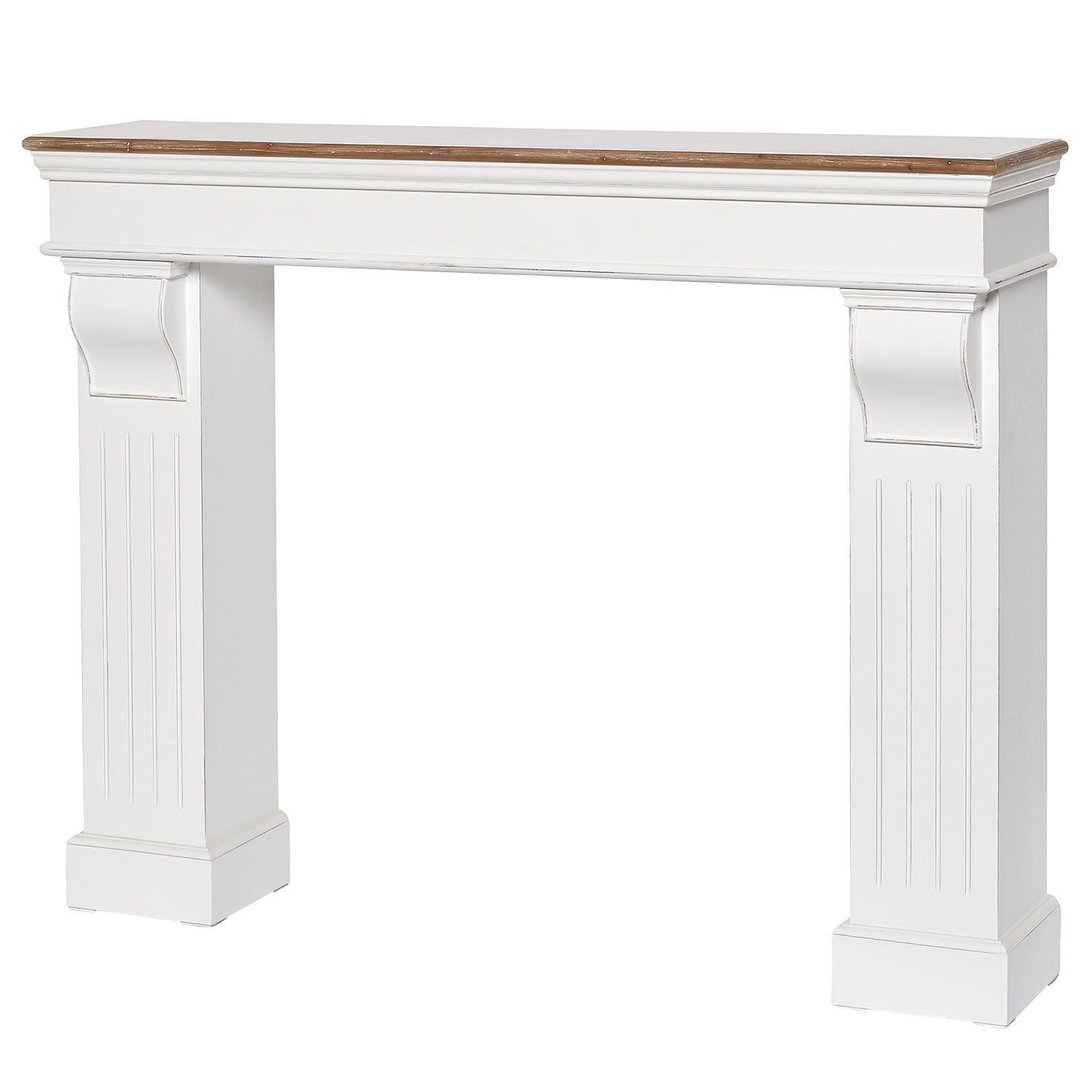 KAMINUMRANDUNG Masterpiece - Transparent, Holz (120/97/27cm) - BUTLERS