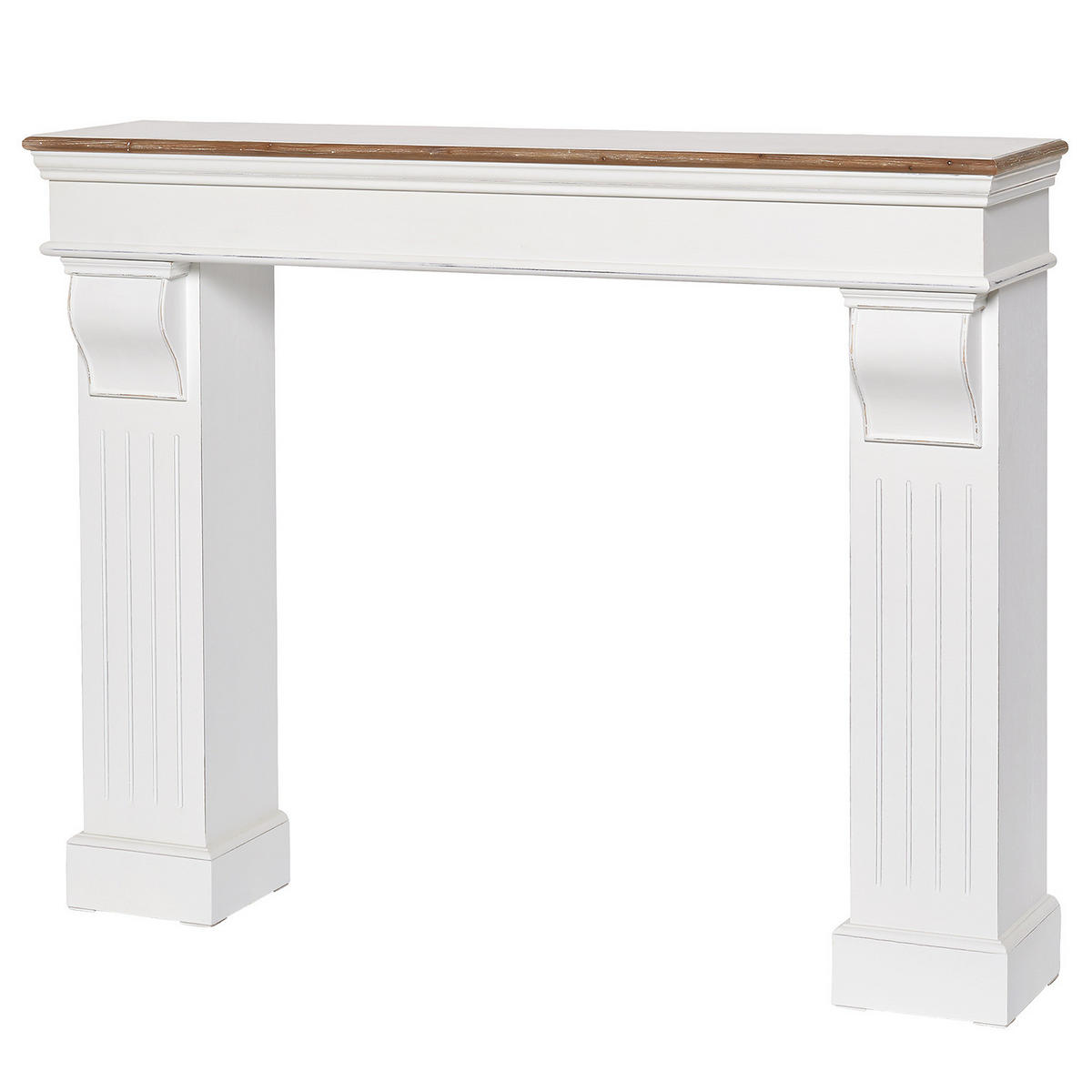 KAMINUMRANDUNG Masterpiece - Transparent, Holz (120/97/27cm) - BUTLERS