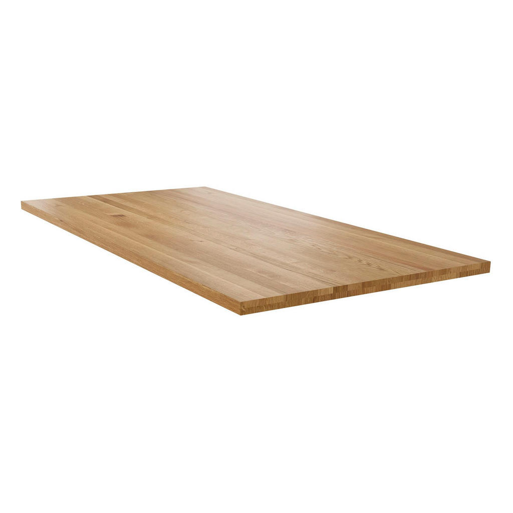 Thumbnail - 58aufmkessel Massivholztisch, Wildeiche, Holz, Rechteckig, 76x100x200 cm, Esszimmer, Tische, Esstische