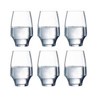 WASSERGLAS Wassergläser Open Up 350 ml - 6 Stücke - Transparent, Glas