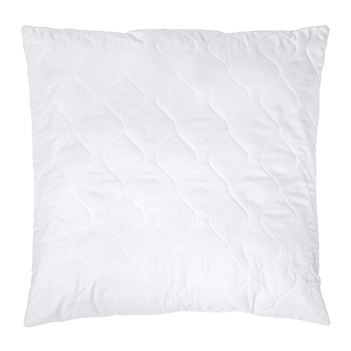 KOPFKISSEN Chelsea - 80 x 80 cm - Weiß - Weiß, Textil (80/80cm) - Uncover by Schiesser