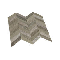 FLIESENAUFKLEBER 1 Stück 29,6 x 25,3 cm Selbstklebende Fliesen – Pesca Legno - Grau, Kunststoff (25.3/0.3/29.6cm) - Mazovia