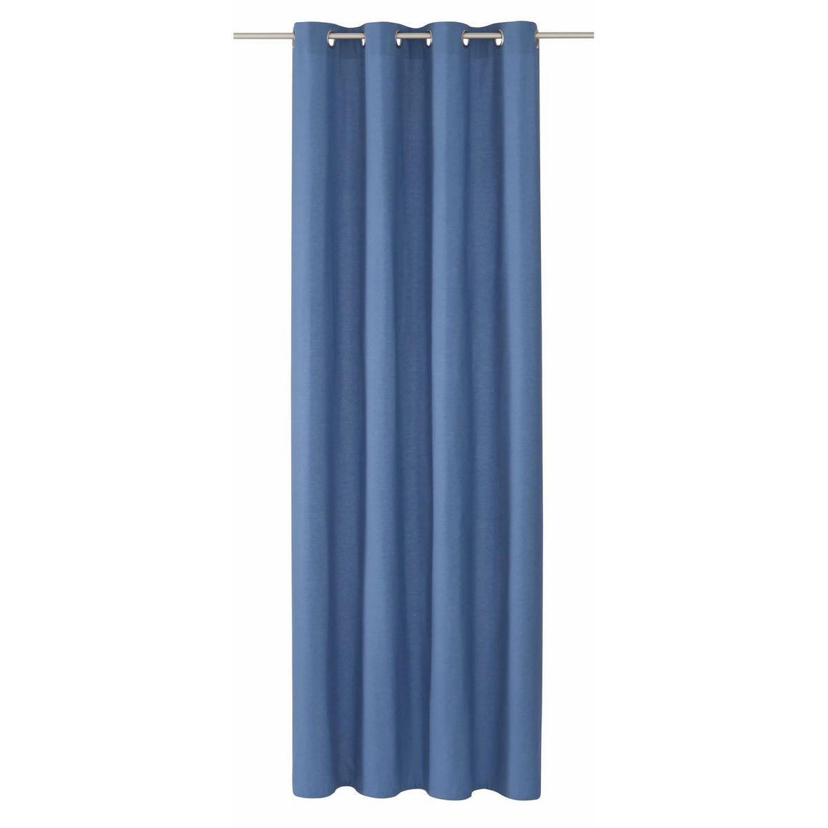 ÖSENVORHANG DOVE Blickdicht - Hellblau, Textil (140/0.5/245cm) - Tom Tailor