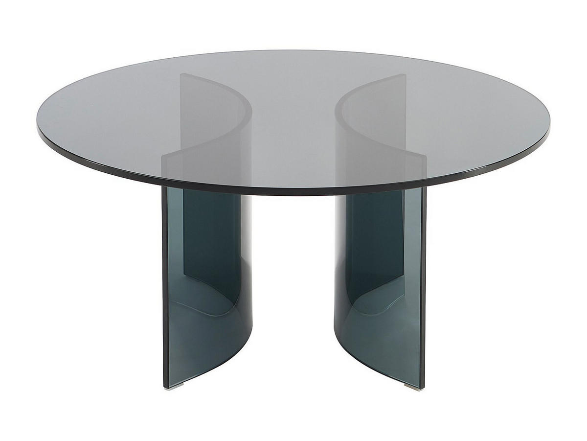 COUCHTISCH - Sicherheitsglas - Anthrazit - OKLAMA - Anthrazit, Glas (80/80/36cm) - Vente-Unique