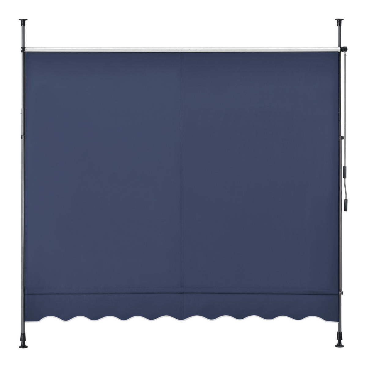 KLEMMMARKISE Stem - Dunkelblau, Textil/Metall (150/309/120cm) - pro.tec