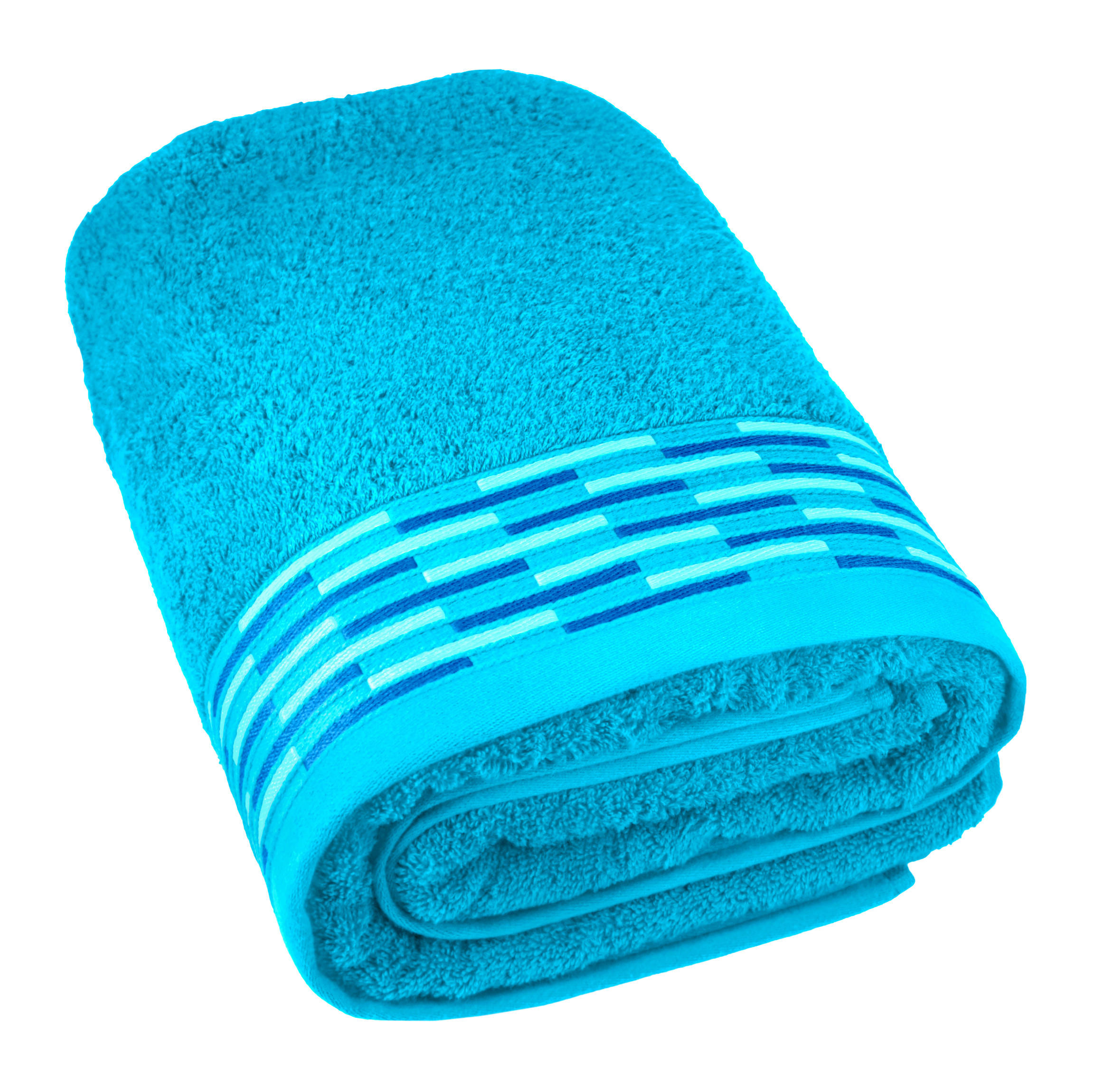 SAUNATUCH Lugano Aquamarin 80x200 cm - Blau, Textil (80/200cm) - Lashuma