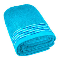 SAUNATUCH Lugano Aquamarin 80x200 cm - Blau, Textil (80/200cm) - Lashuma