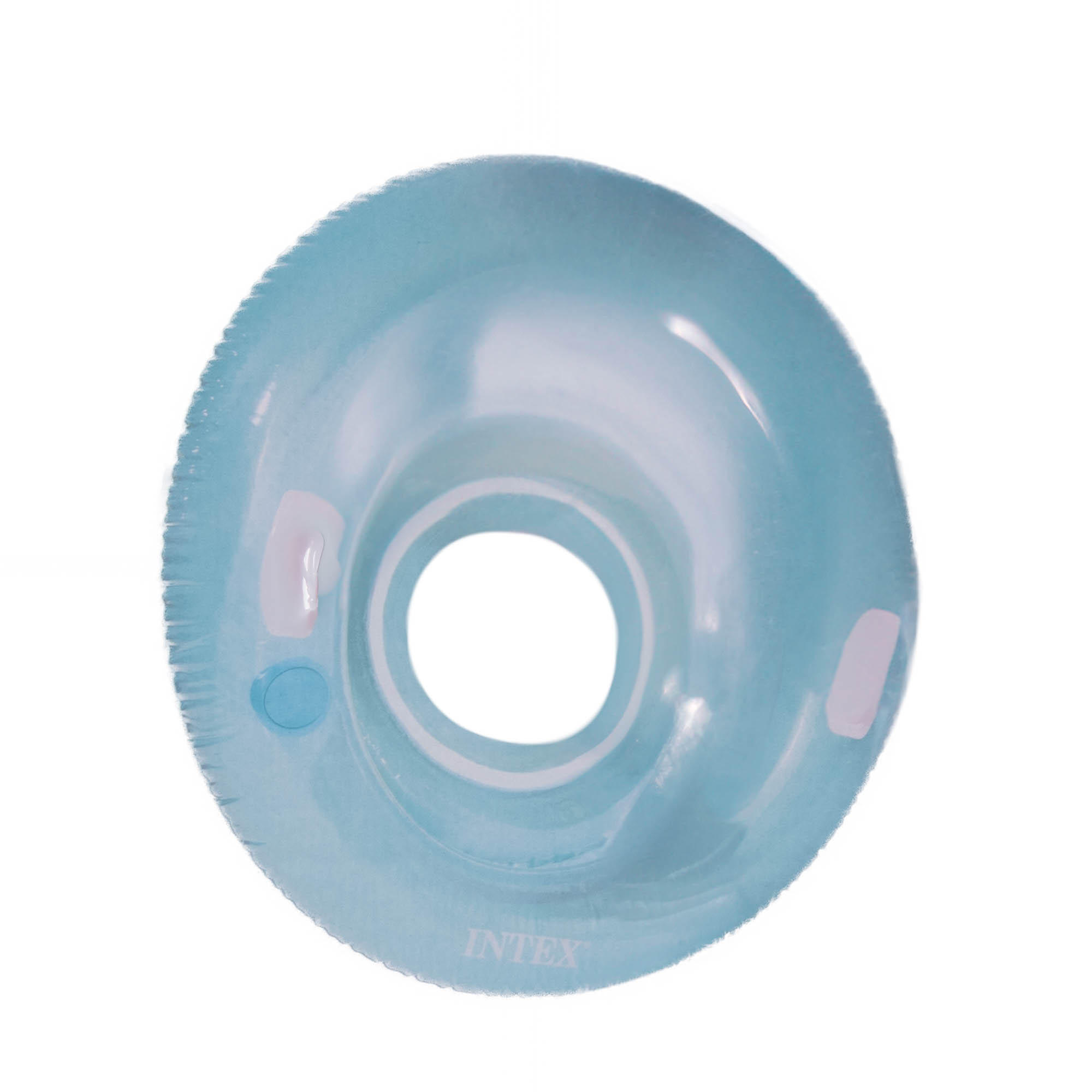 AUFBLASBARER SITZ rund - Blau, Kunststoff (119/199/50cm)