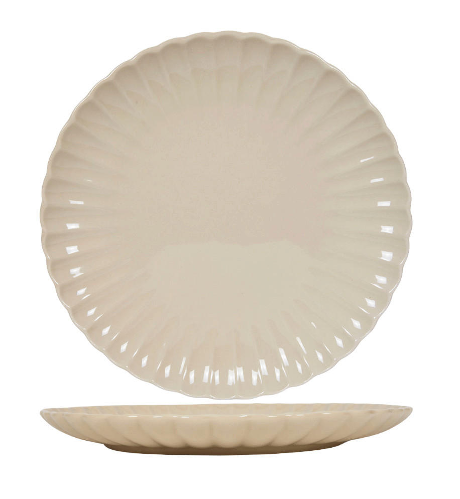 FRÜHSTÜCKTELLER / Dessertteller Cardida Beige ø 19,5 cm - 6 Stück - Beige, Keramik (1/2/3cm) - Cookinglife