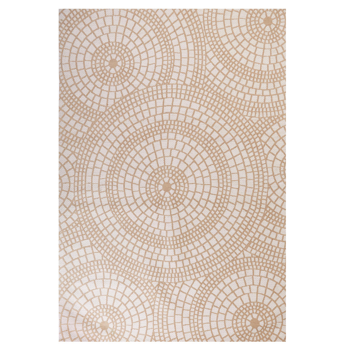 TEPPICH geflochten Ariba 300/200 cm - Beige, Naturmaterialen (200/300cm) - Beliani