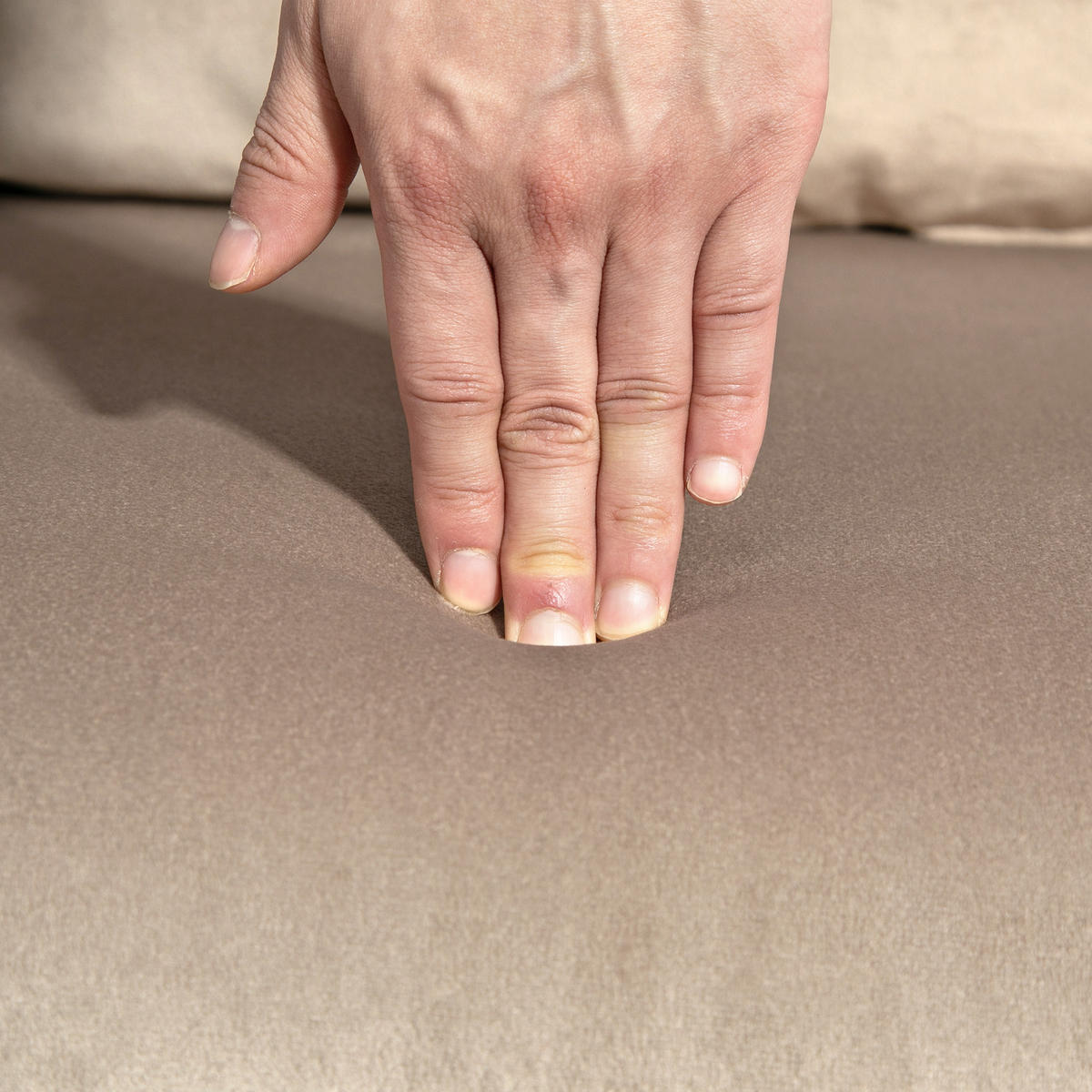 SCHLAFSOFA, Klappbett mit Bettfunktion, Verstellbarer Rückenlehne für Wohnzimmer - Hellbraun/Schwarz, Holz/Textil (73/81/102cm) - HOMCOM