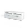 LOWBOARD Diego Weiß 95 x 38 cm - Weiß, Holzwerkstoff (95/38/33.2cm) - Vicco