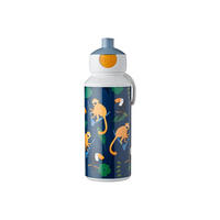 TRINKFLASCHE Campus Jungle 400 ml - Dunkelblau, Kunststoff (0.4L) - Mepal