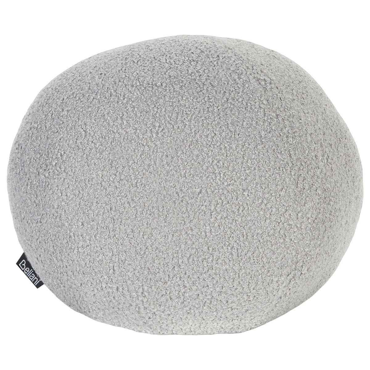 Dekokissen Grau 30/30 cm Salvia - Grau, Textil (30/30cm) - Beliani