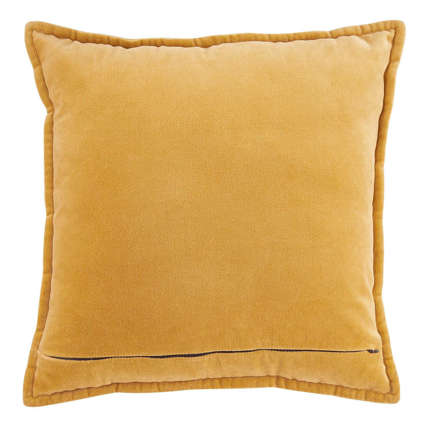 DEKOKISSEN Cotton Velvet - Gelb, Textil (45/45cm) - Butlers