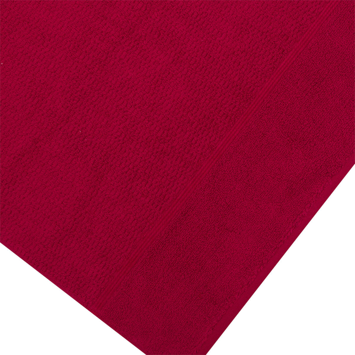 HANDTUCH Pearl 4er-Set - Rot, Textil (50/100cm) - MÖVE