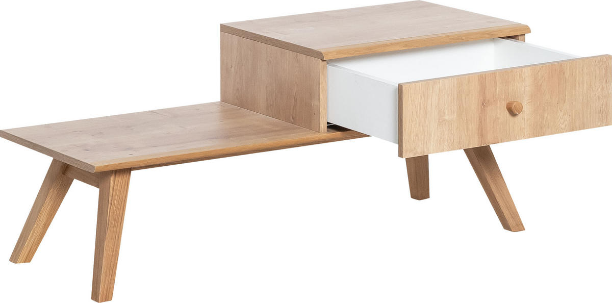 SITZBANK MIT SCHUBLADE NATURE - Eichefarben, Holzwerkstoff (100/43/40cm) - Vox Möbel